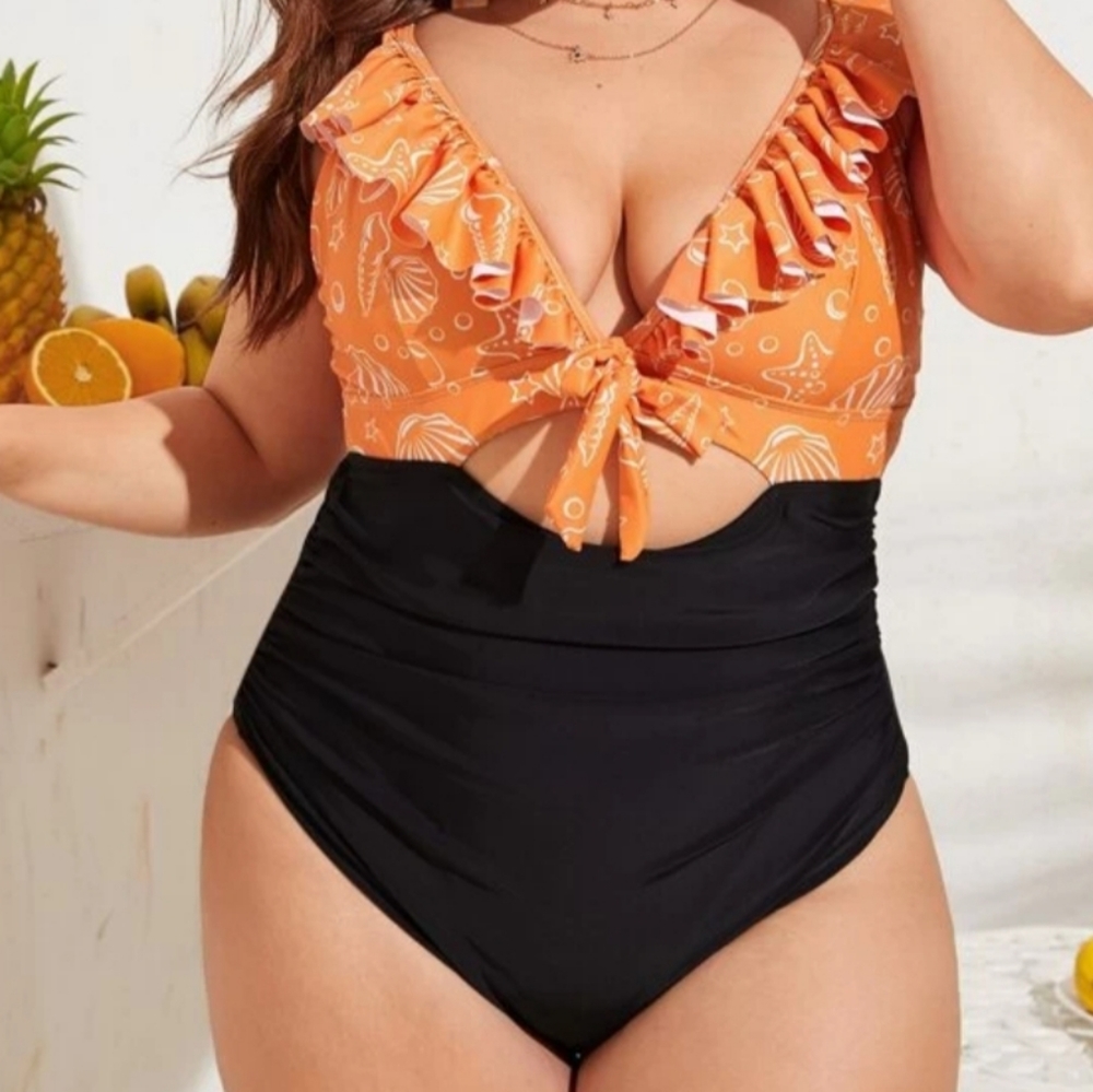 Plus size swimsuit